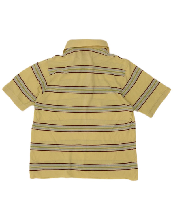 Kappa Polo Garçon 15-16 ans Large Jaune Rayé Coton