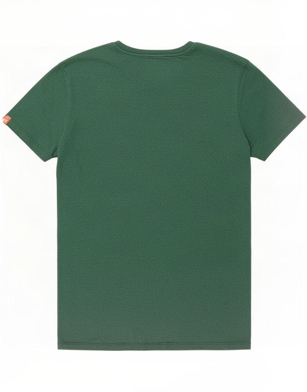 Superdry T-Shirt Homme Top Large Vert Coton