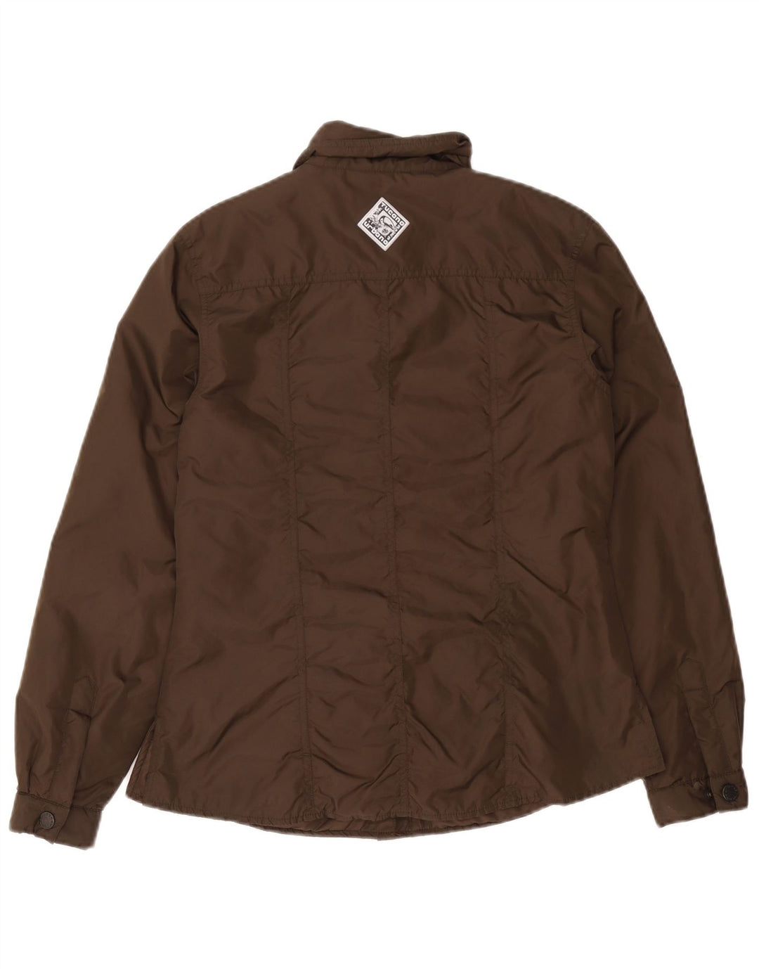 Tucano Urbano Veste Bomber Femme UK 14 Marron Moyen Polyester