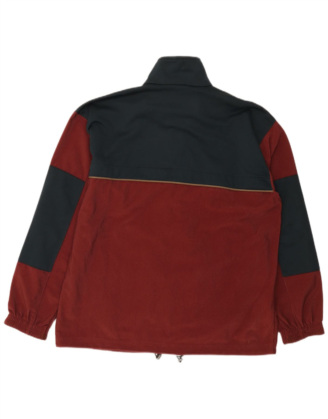 Diadora Veste de survêtement pour homme UK 42 Large Rouge Colorblock Polyester