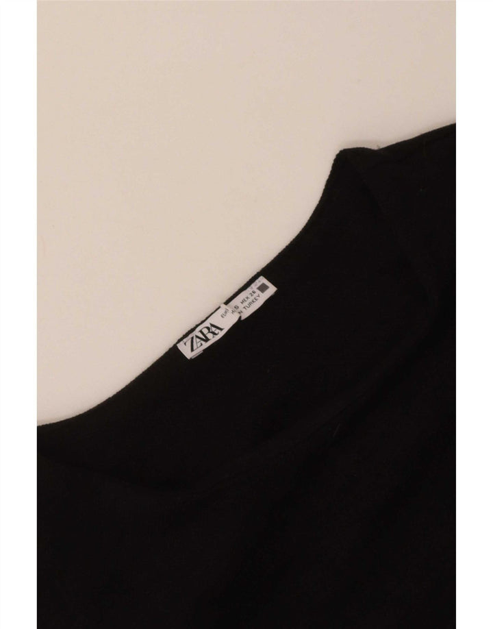 Zara Femme Débardeur UK 10 Petit Noir