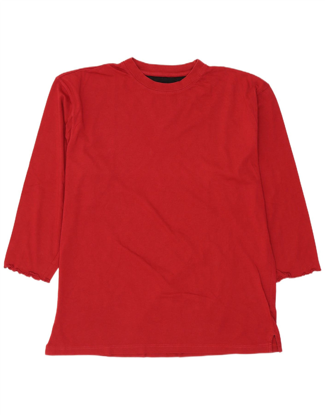 Woolrich Haut Homme Manches 3/4 Large Rouge Coton