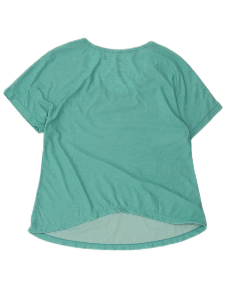 Nike Dri Fit T-shirt pour femme UK 14 Bleu moyen