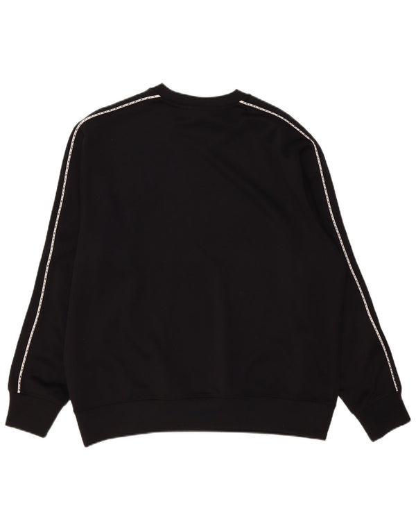 Nike Sweat-shirt graphique pour homme Grand noir Polyester