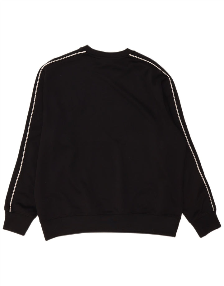 Nike Sweat-shirt graphique pour homme Grand noir Polyester