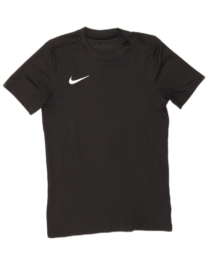 Nike Hommes Dri Fit T-Shirt Haut Petit Noir Polyester