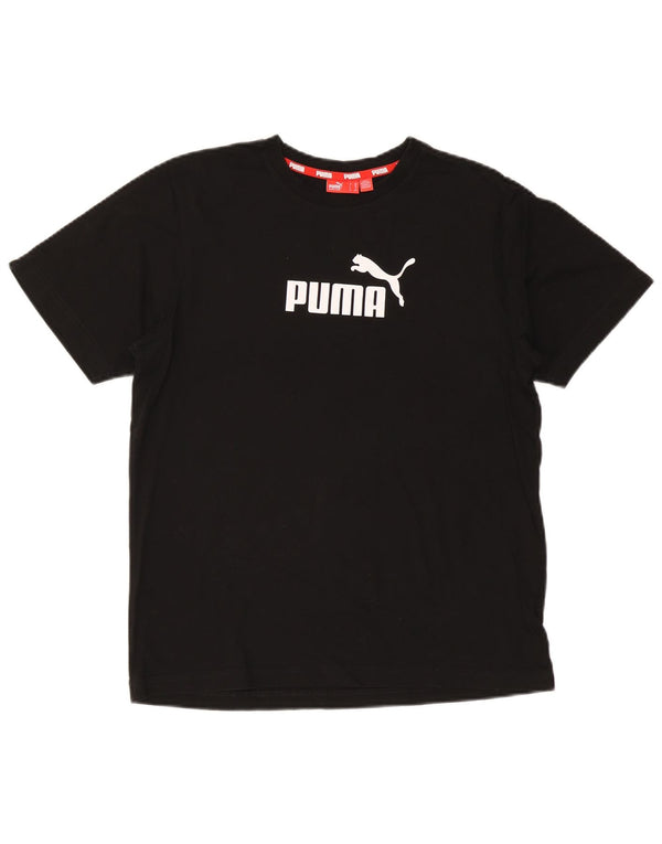 PUMA T-Shirt Graphique Garçon 15-16 ans Noir