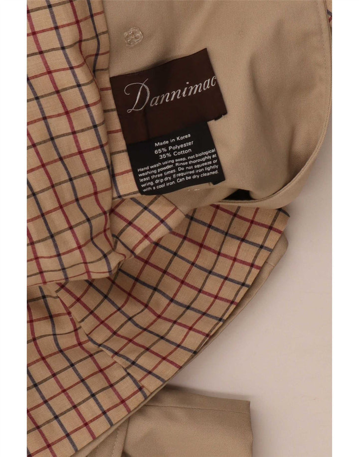 Dannimac Trench-Coat Femme UK 12 Polyester Beige Moyen