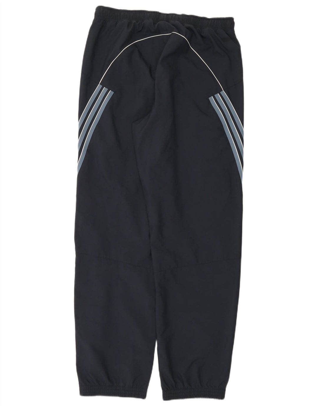 Adidas Pantalon de survêtement pour homme Joggers Large Polyester rayé bleu marine
