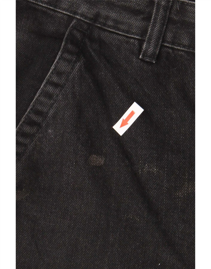 Kiabi Jean Cargo Droit Homme IT 50 Large W34 L31 Noir