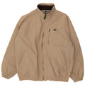 Asics Veste Bomber Homme UK 40 Large Beige Polyamide