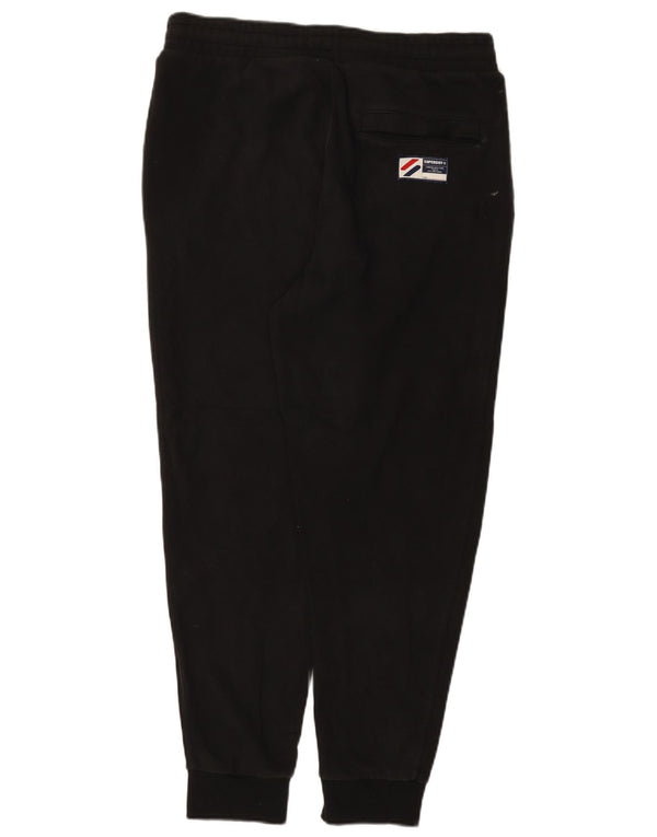 Superdry Pantalon De Survêtement Joggers Large Noir Coton Homme