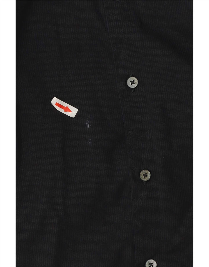 Ted Baker Chemise homme taille 3 coton gris moyen à fines rayures