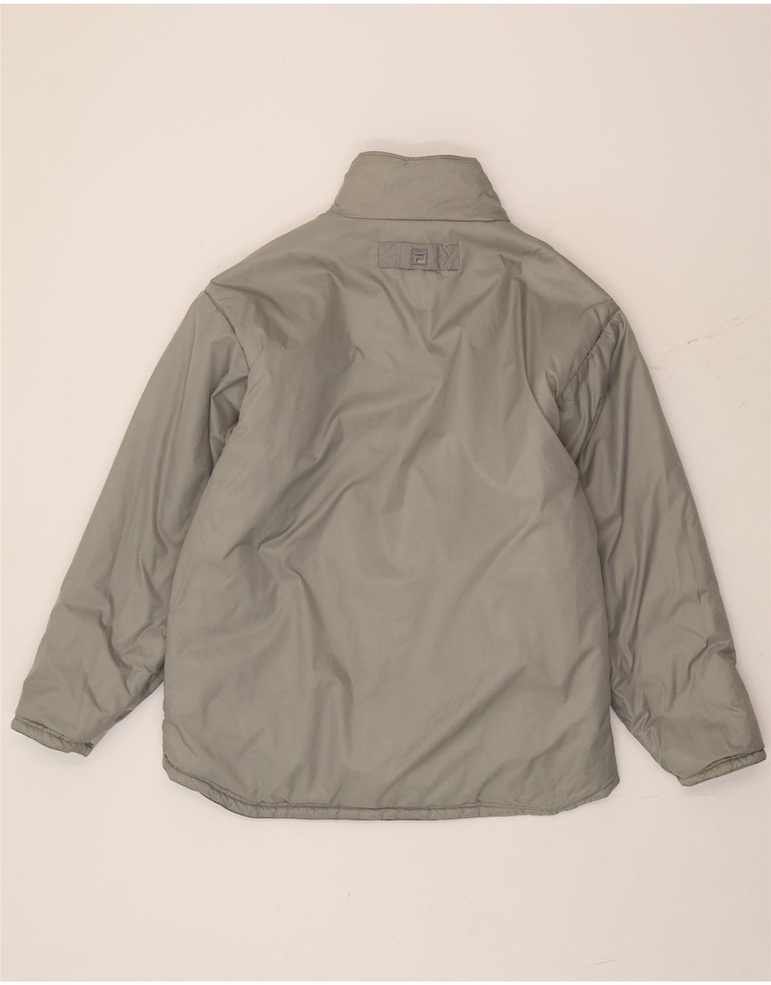 Fila Veste matelassée réversible pour homme IT 50 Large Noir Polyester Colorblock