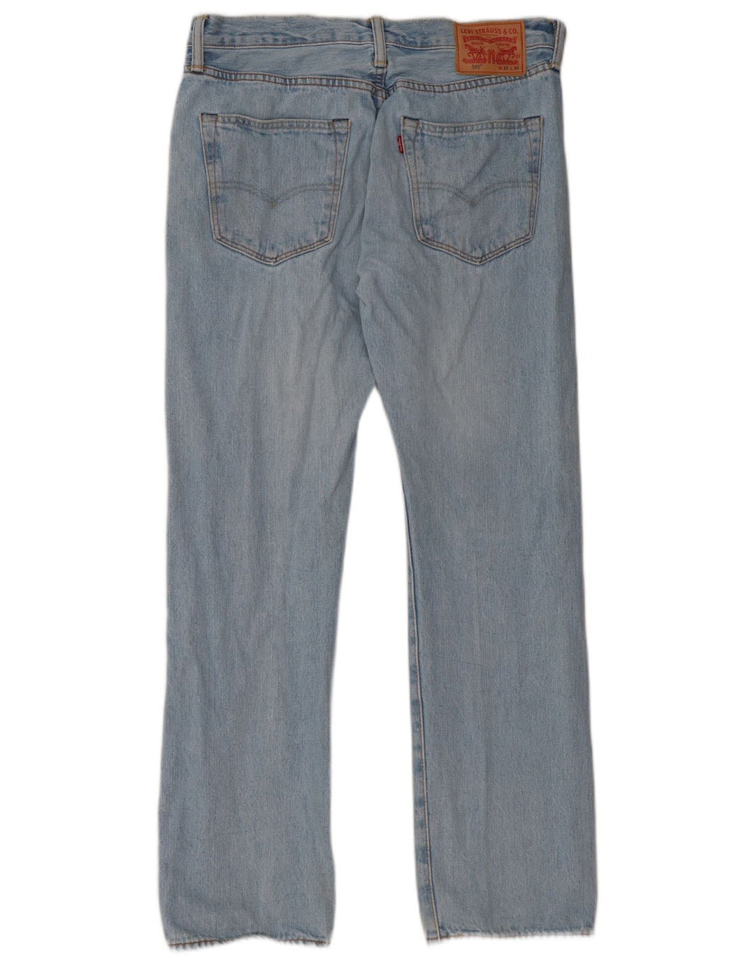 Levi's Jean Droit 501 Homme Bleu W32 L30 Coton