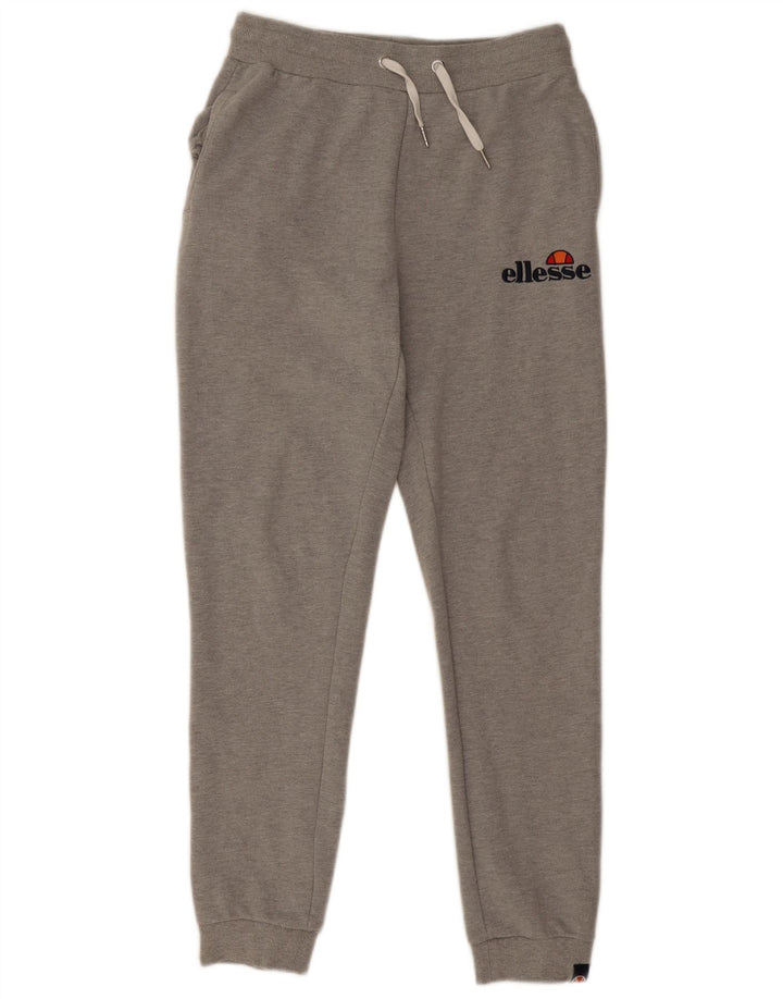 Ellesse Pantalon De Survêtement Joggers Gris Moyen Coton Homme