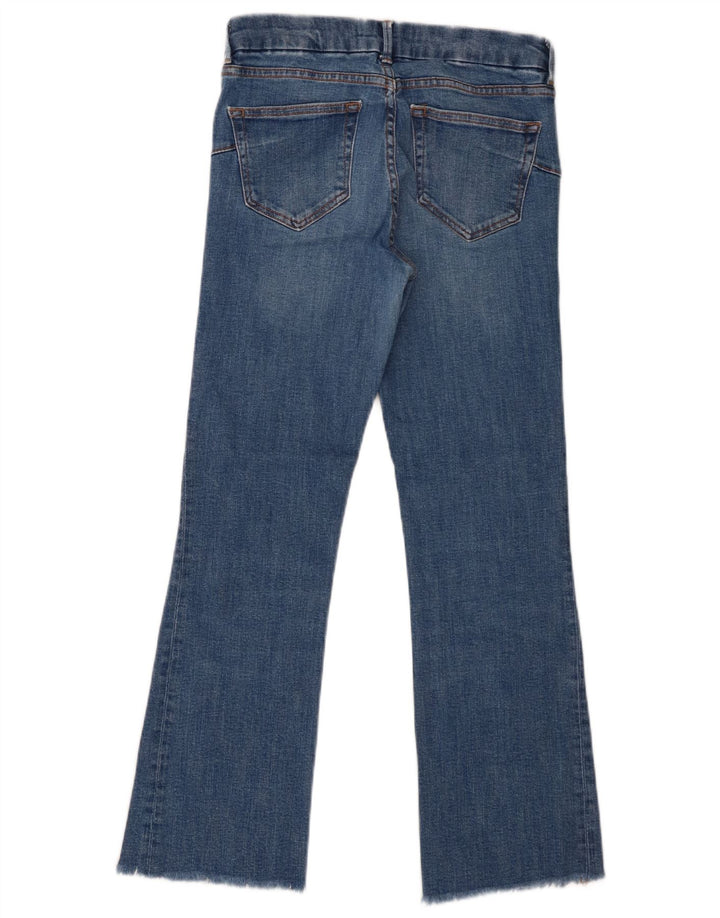 Zara Jean évasé pour femme EU 38 Small W28 L27 Bleu
