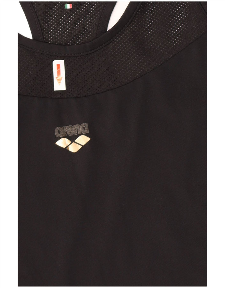 Arena Débardeur Femme UK 12 Medium Noir Polyester