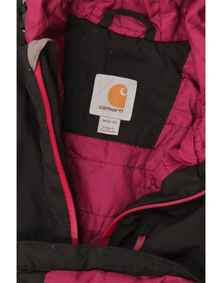 Carhartt Veste coupe-vent à capuche pour femme US 8/10 Polyester noir moyen