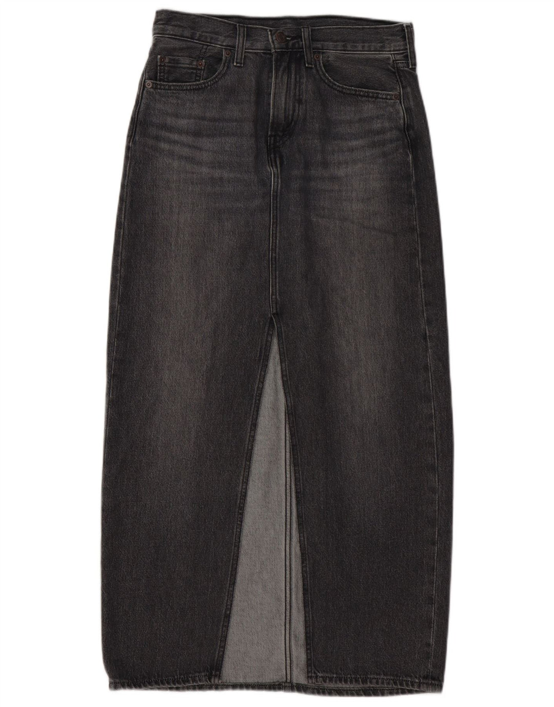 LEVI'S Jupe en Jean Femme W25 XS Gris Coton