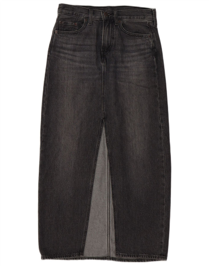 LEVI'S Jupe en Jean Femme W25 XS Gris Coton