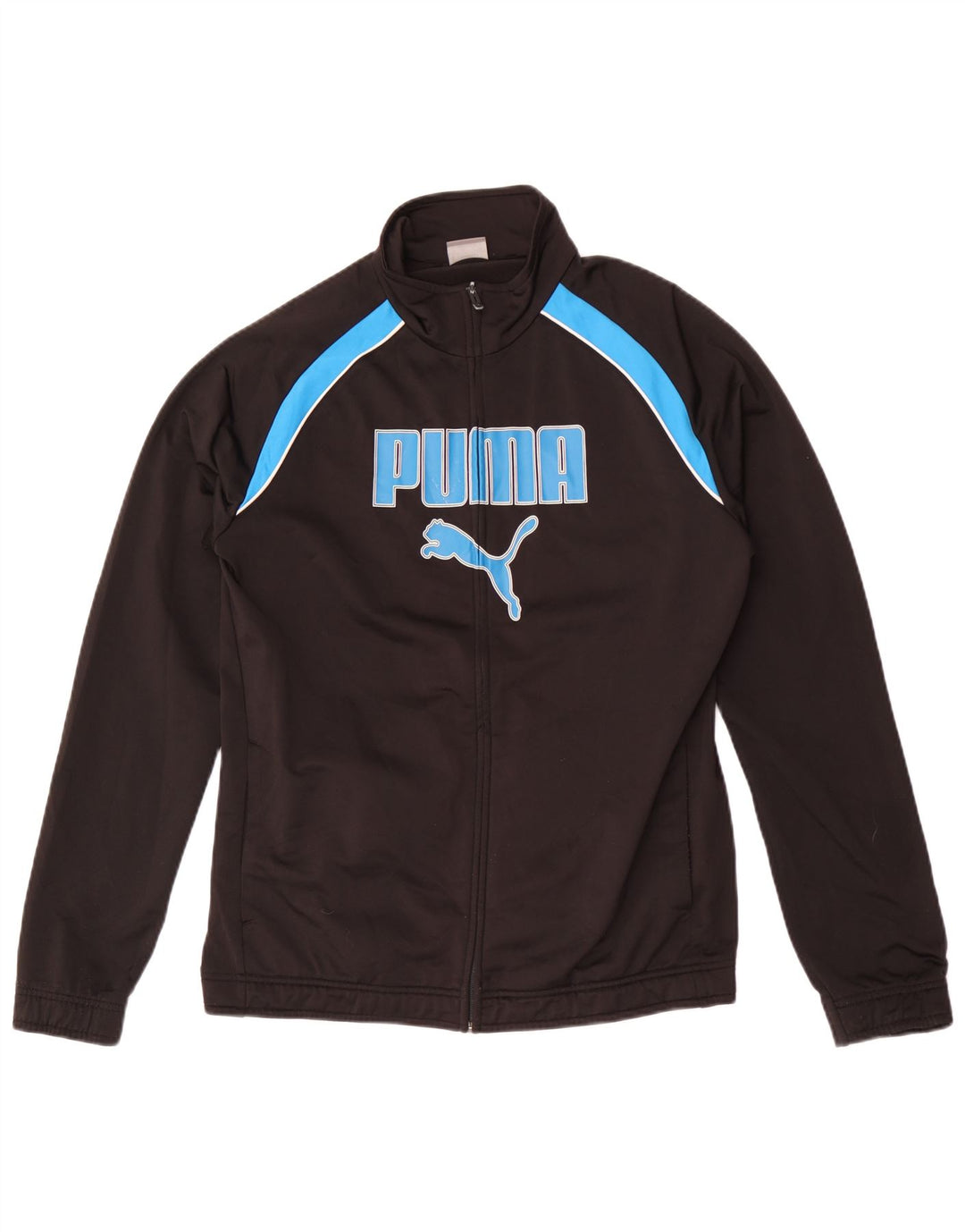 Puma Veste de Survêtement Graphique Homme Noir Moyen Polyester Colorblock