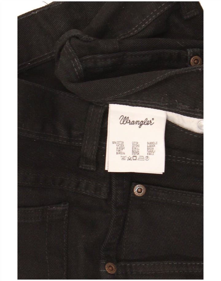 Wrangler Jean droit coupe régulière pour homme W38 L30 en coton noir