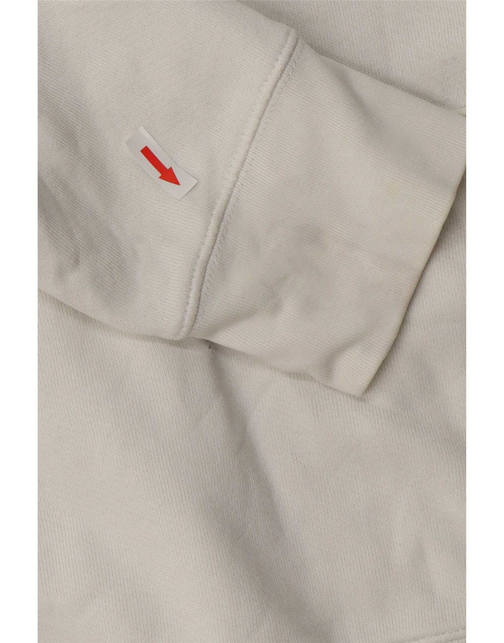 Levi's Pull à Capuche Graphique Homme Blanc Coton Large