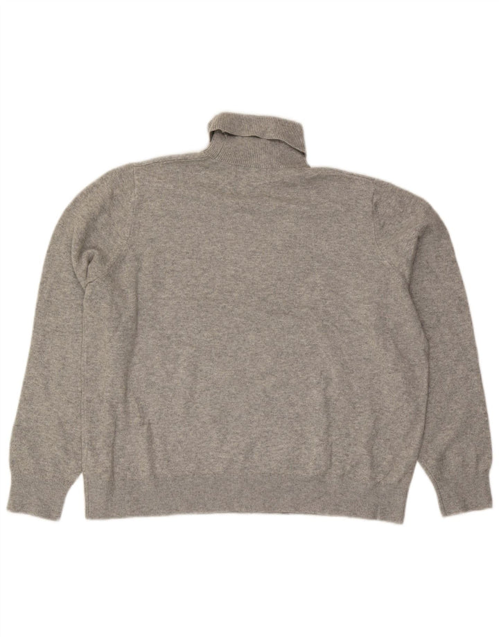 Marks & Spencer Pull col roulé pour femme UK 16 Large Gris Moucheté