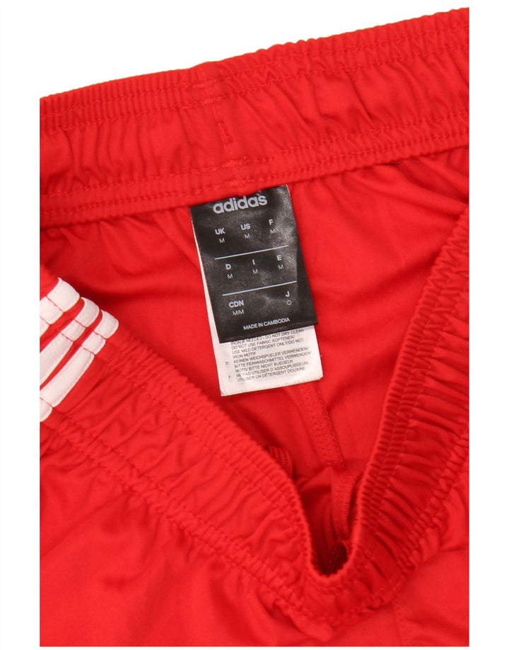 Adidas Short de Sport Climalite Homme Rouge Moyen Polyester
