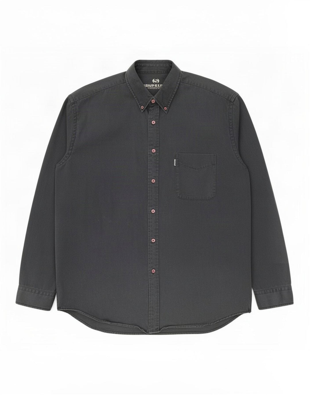 Superga Chemise Homme Large Bleu Marine