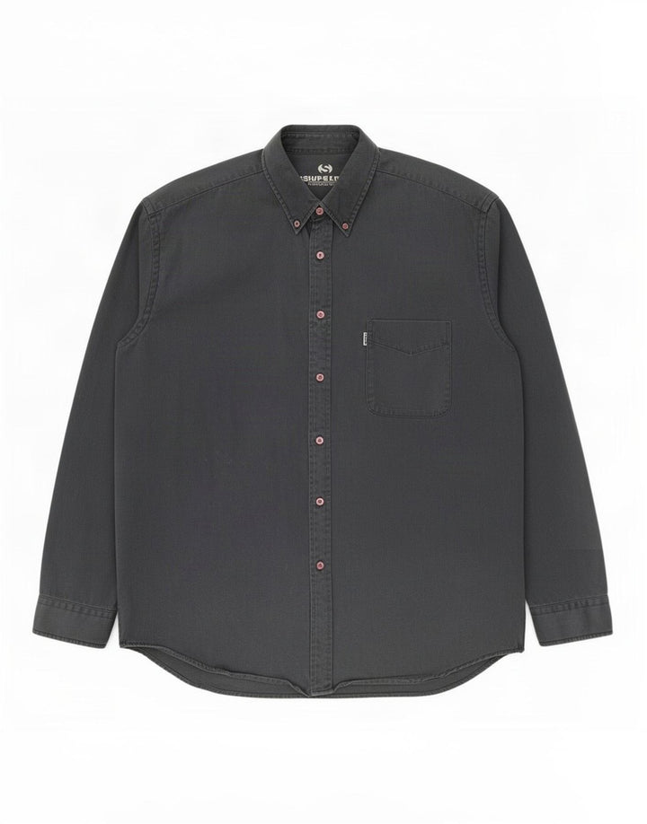 Superga Chemise Homme Large Bleu Marine