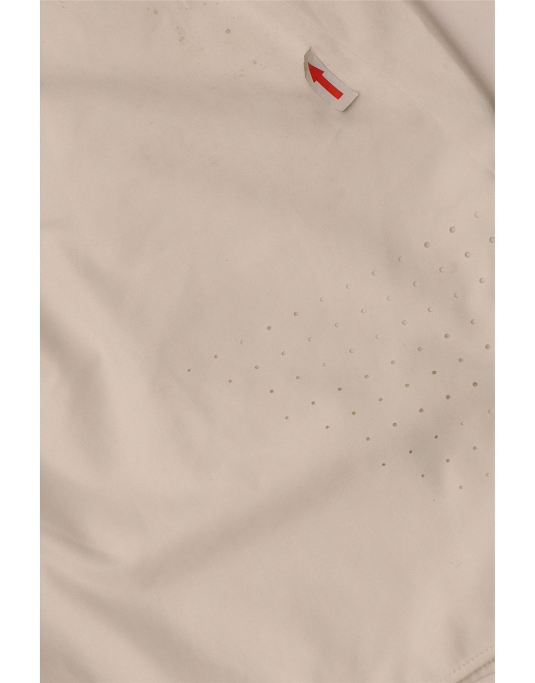 Nike Short de sport Dri Fit pour femme UK 16 Large Blanc Polyester