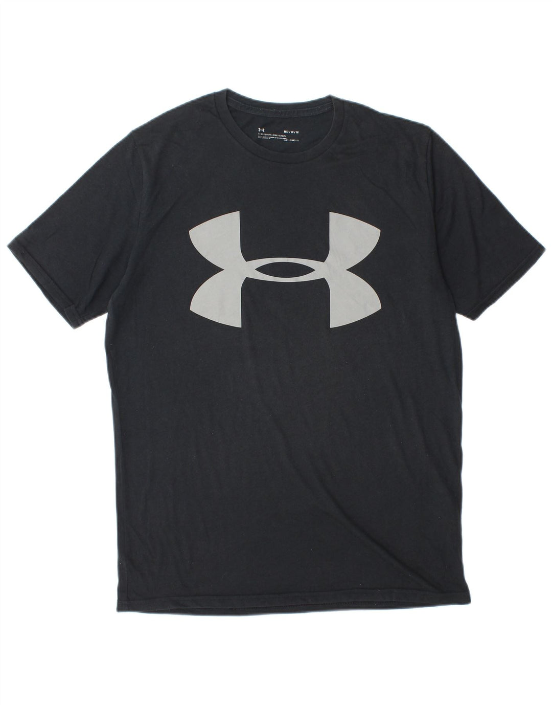UNDER ARMOUR T-Shirt Heat Gear Graphic Homme Noir Moyen Coton