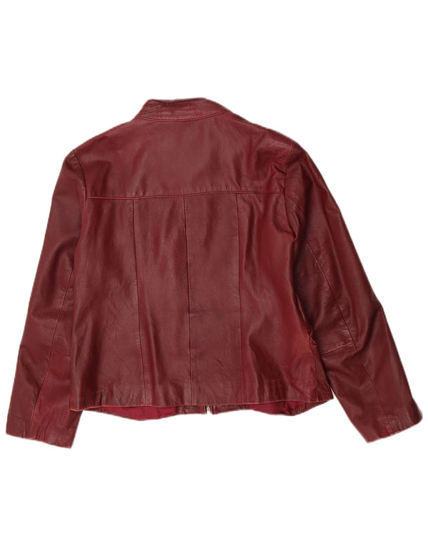 Lavorazione Artigiana Veste en Cuir Femme IT 46 Large Bordeaux