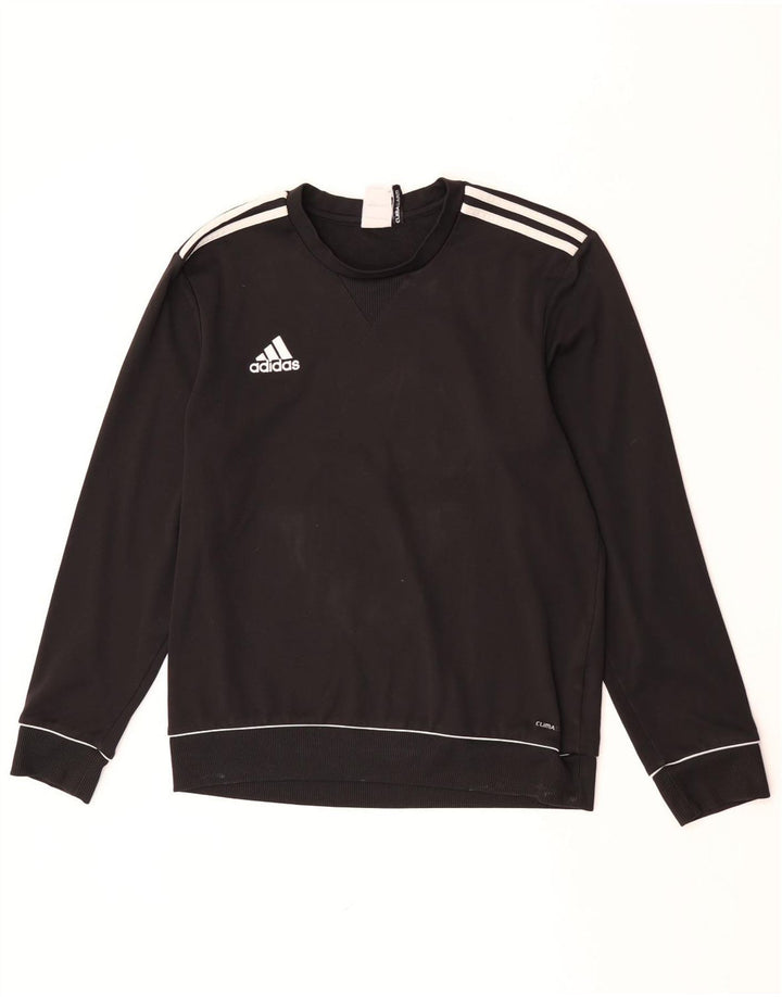 Adidas Climalite Sweatshirt Jumper UK 40/42 Medium Noir Polyester