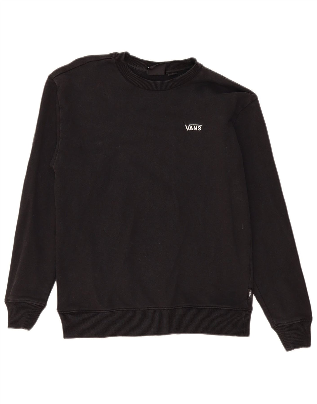 Vans Sweatshirt Jumper XS Noir Coton Homme
