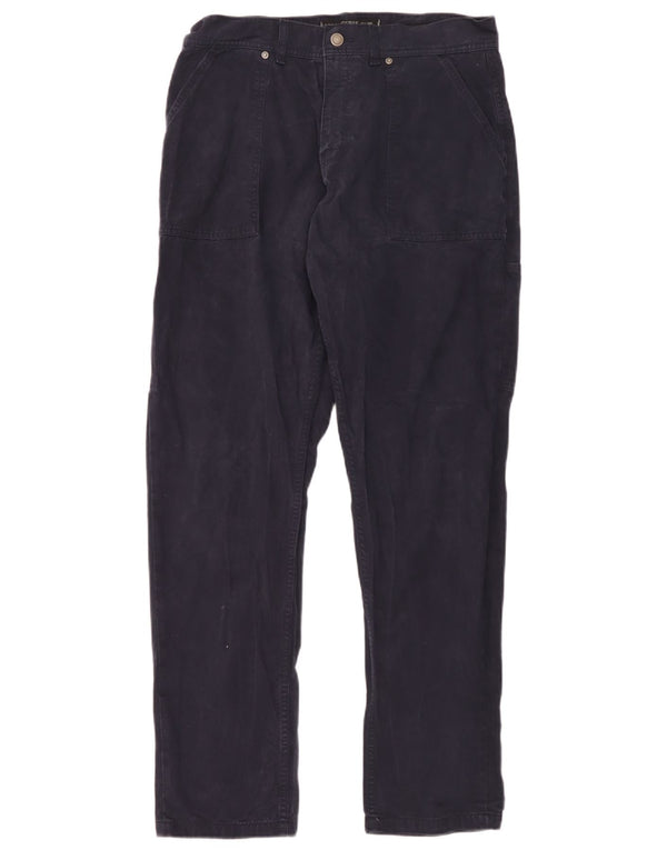 Guess Pantalon Cargo Droit Homme W32 L32 Bleu Marine