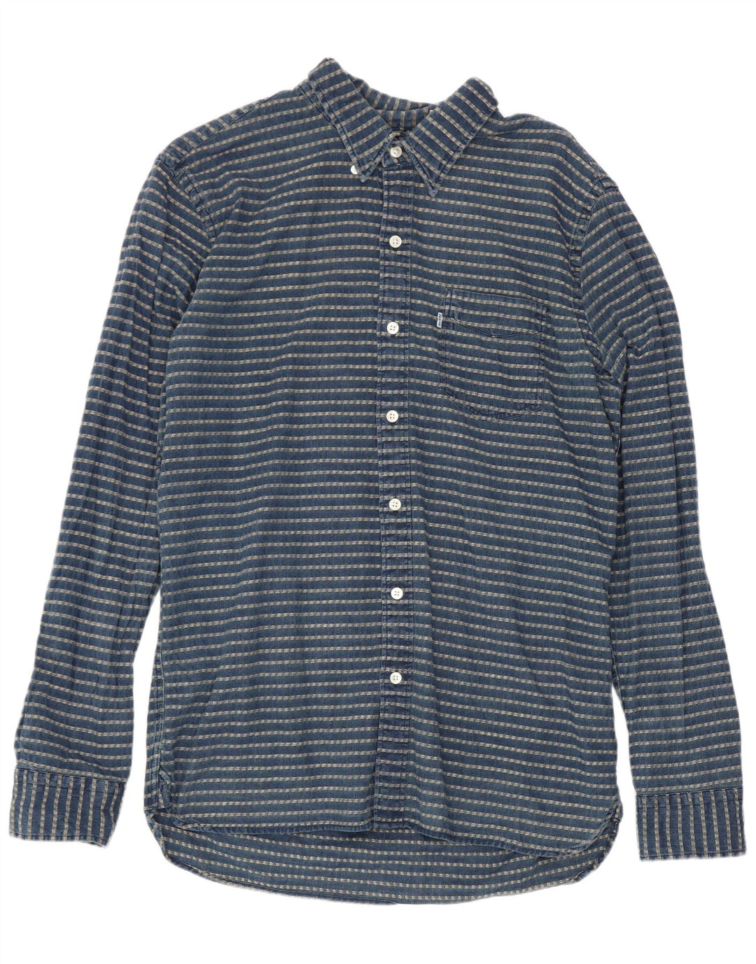 Levi's Chemise Homme Bleu Marine Moyen Rayé Coton