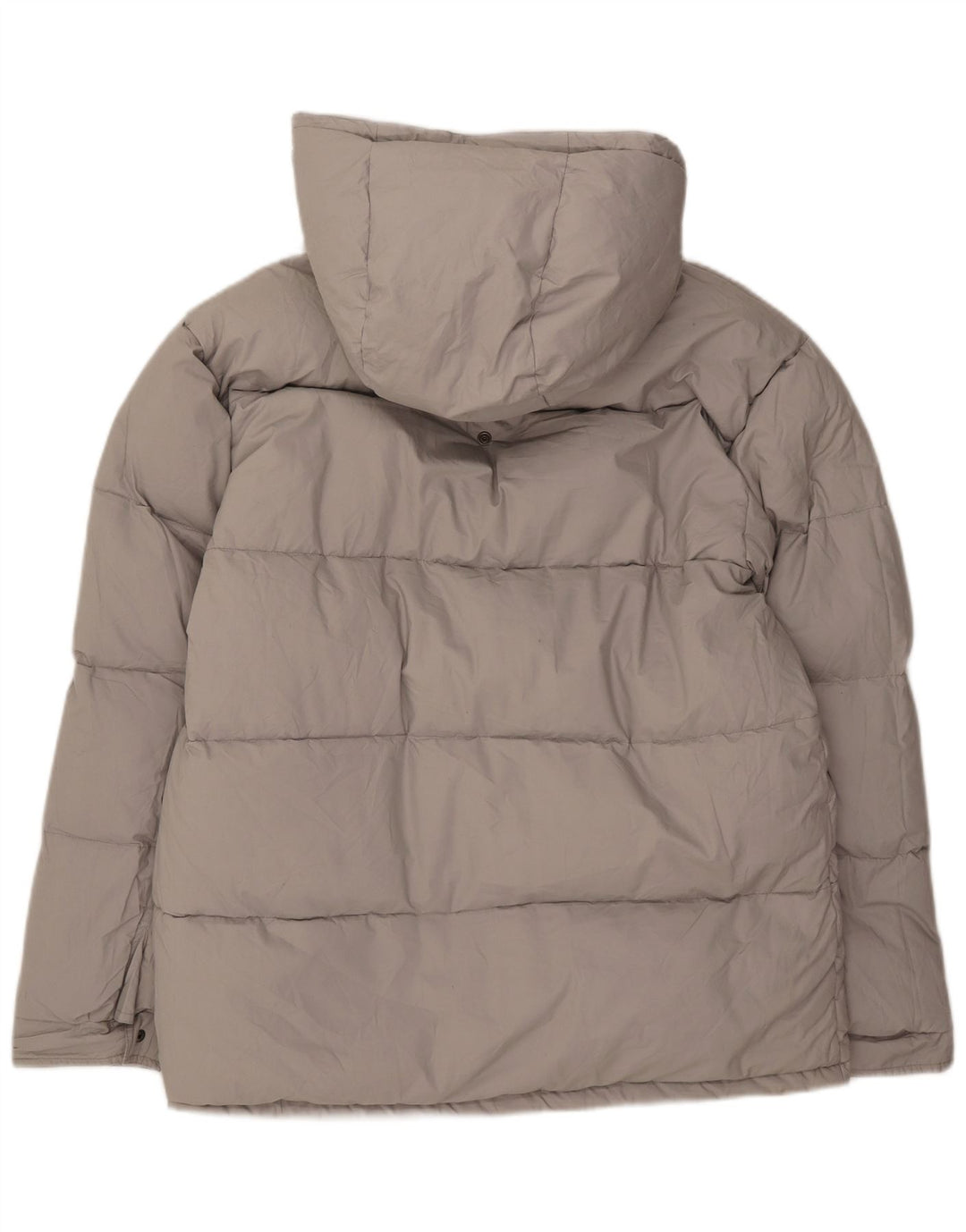 veste rembourrée réversible à capuche vintage pour homme UK 38 Coton gris moyen