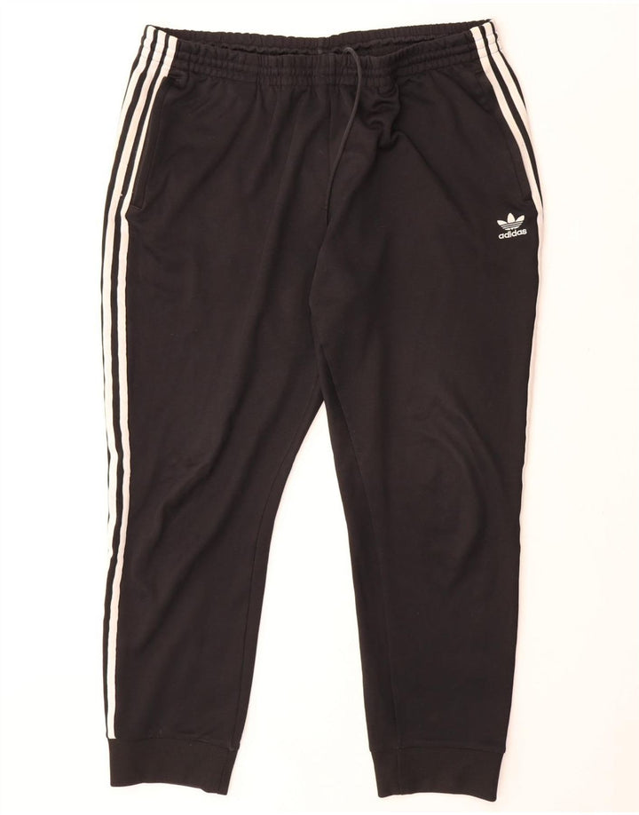 Adidas Pantalon de survêtement pour homme Joggers 2XL Noir Polyester