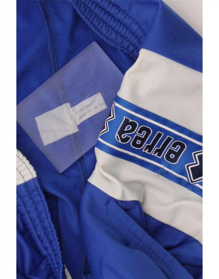 Errea Pantalon De Survêtement Graphique Homme Bleu Moyen Polyester Colorblock