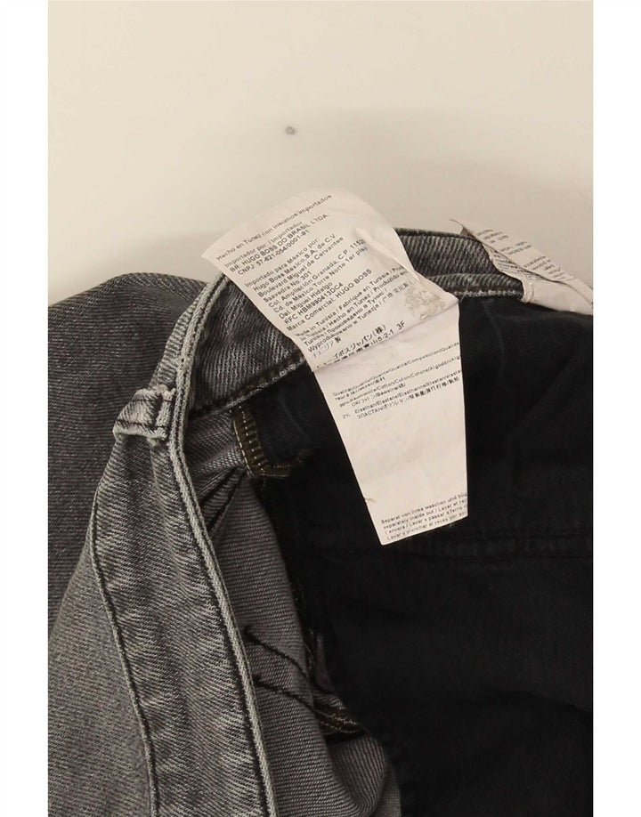 Hugo Boss Jean Slim W38 L34 Gris Coton Homme