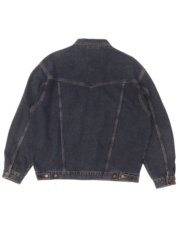 Wrangler Veste en Jean Homme UK 42 XL Bleu Coton