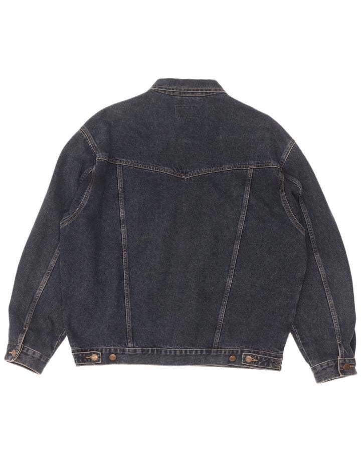 Wrangler Veste en Jean Homme UK 42 XL Bleu Coton