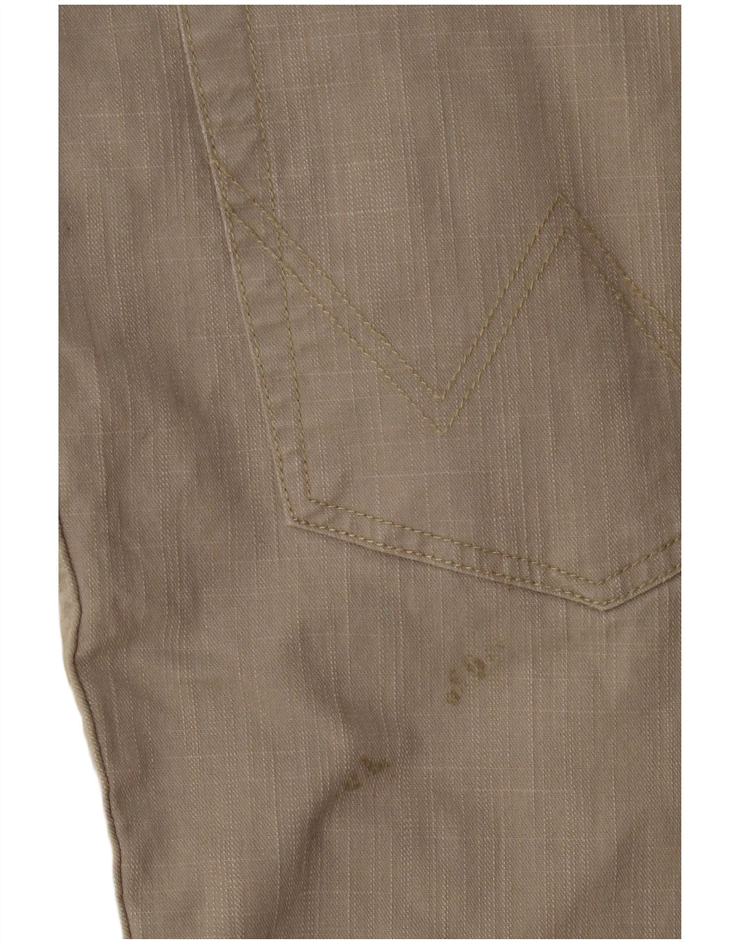 WRANGLER Pantalon décontracté droit coupe droite pour homme W40 L32 Coton beige