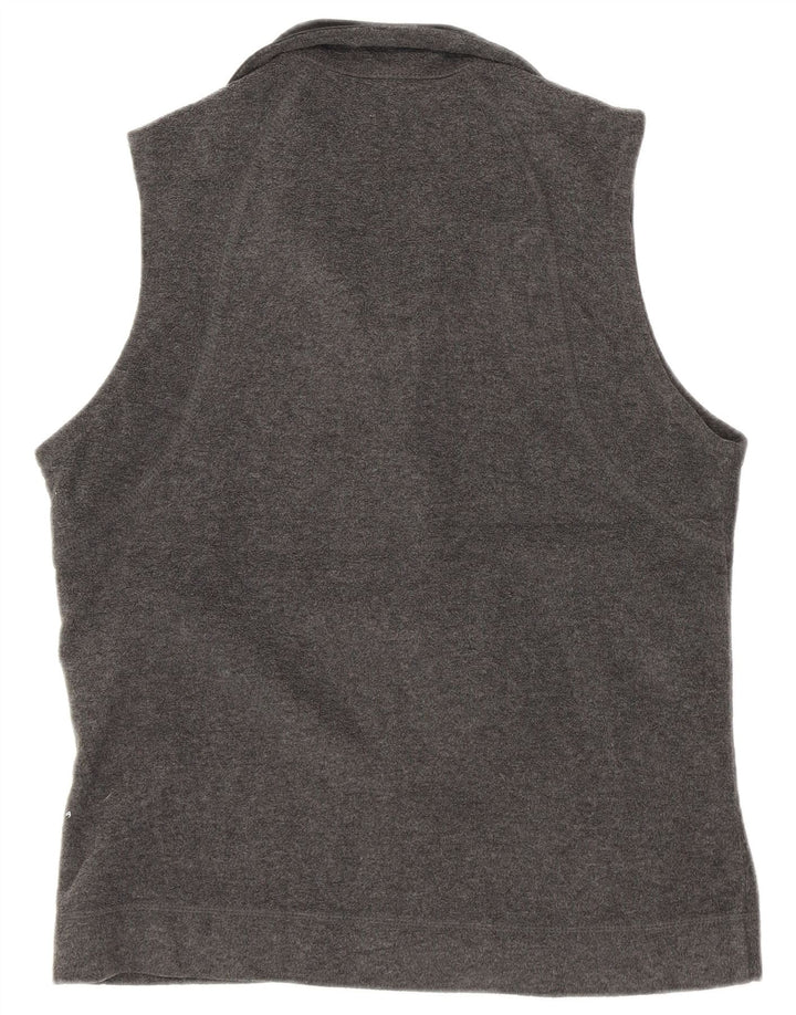 Columbia Gilet Polaire Femme UK 14 Gris Moyen Polyester