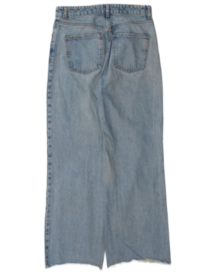 Zara Jean ample pour femme EU 38 Small W28 L29 Bleu