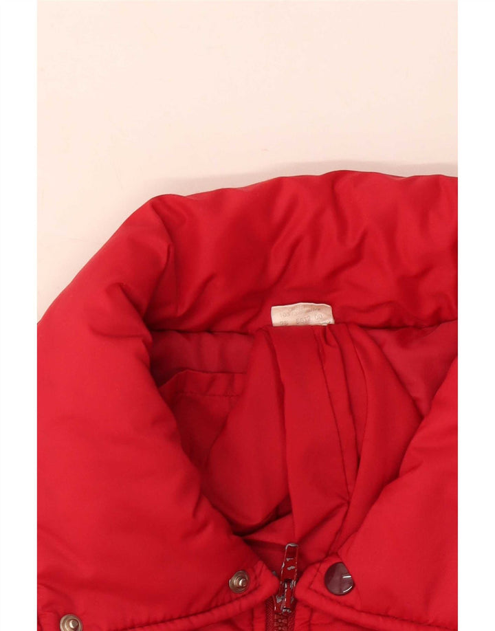 Veste matelassée femme vintage IT 50 XL Polyester Rouge