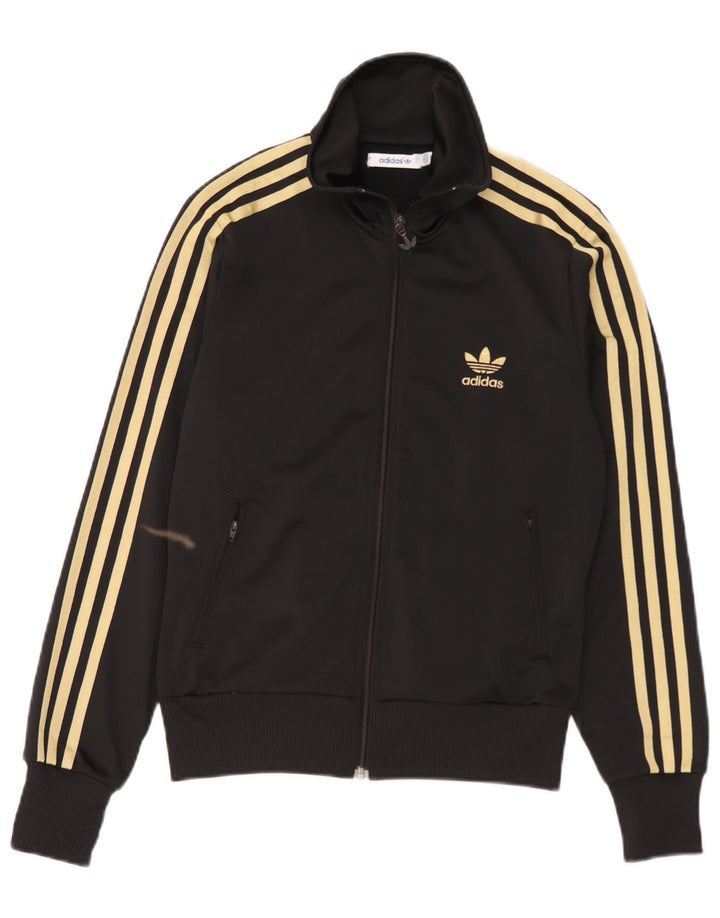 Adidas Veste de survêtement graphique pour femme EU 38 Noir moyen